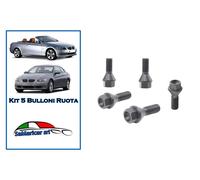 KIT BULLONI FISSAGGIO RUOTA 5 PEZZI 12X1,5 ES17 ADATTI A BMW SERIE 3 E92/E93 200