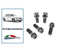 KIT BULLONI FISSAGGIO RUOTA 5 PEZZI 14X1,25 ES17 ADATTI A BMW SERIE 2 F22/F23 20