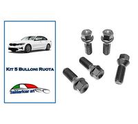KIT BULLONI FISSAGGIO RUOTA 5 PEZZI 14X1,25 ES17 ADATTI A BMW SERIE 3 G20/G21 20