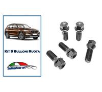 KIT BULLONI FISSAGGIO RUOTA 5 PEZZI 14X1,25 ES17 ADATTI A BMW X3 G01 01/2018->