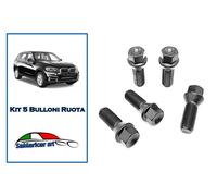 KIT BULLONI FISSAGGIO RUOTA 5 PEZZI 14X1,25 ES17 ADATTI A BMW X5 F15 01/2014->