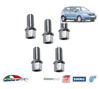 KIT BULLONI FISSAGGIO RUOTA 5 PEZZI 14X1,5 ES17 ADATTABILI A VW POLO 9N 07/2005-