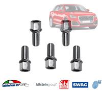 KIT BULLONI FISSAGGIO RUOTA 5 PEZZI 14X1,5 ES17 ADATTI A AUDI Q2 GAB 06/2016->