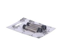 Kit bulloni morsetto superiore per manubrio softail nero opaco Screws4bikes