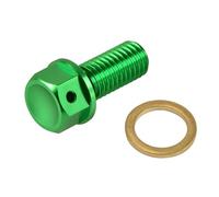 Kit Bulloni Moto Compatibile Con Per KX450F 2006 2007 2008 2009 2010 2011 2012 2013 2014 2015 M10xP1.5 Tappo Di Scarico Olio Magnetico Per Bullone