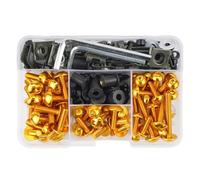 Kit Bulloni Moto Compatibile Con Suzuki Per Katana 1100 GSX1100F Per Katana 600 GSX600F Per Katana 650 Per GSX650F Moto Bulloni Viti Carenatura Bolt Kit