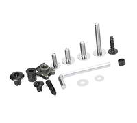 Kit Bulloni per Carenatura Moto Elementi di Fissaggio Robusti per Accessori Carrozzeria Parabrezza Moto (SILVER)
