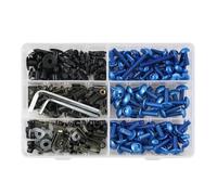 Kit Bulloni Per Carenatura Per YZF R1 R3 R6 R6S R25 FZ1 FZ6 FZ8 MT07 MT09 FZ07 FZ09 Tracer FZR 600 750R Dadi di carenatura(BLU)