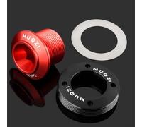 Kit bulloni per pedivella M30 per SRAM per DUB, autoestraente, realizzato in lega di alluminio, completo di bullone, dado e guarnizione (dorato)