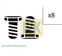 Kit bulloni, Volano LUK 411 0266 10 per RENAULT MEGANE CC (EZ0/1_) 1.6 2011-2015