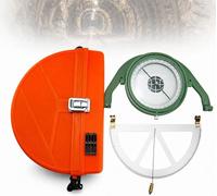 Kit bussola mineraria con misuratore di pendenza e custodia protettiva, strumento di livellamento sospeso, puntatore di smorzamento, scala chiara per la misurazione della direzione nel rilevamento