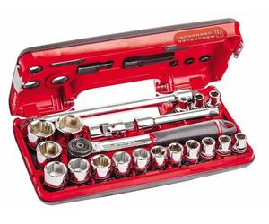 Kit bussole cricchetto prolunga speciali per viti danneggiate - USAG 609 1/2 EAX