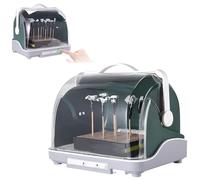 Kit Cabina Di Verniciatura Elettrica Portatile Per Aerografo, Cabina Di Asciugatura Per Pittura Modello Hobby, Copertura Antipolvere Trasparente Per Pittura Modello Artigianale Hobby Fai Da Te