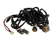 Kit Cablaggio 12V Con Interruttore Rele 80A Fusibile 30A Con Doppio Connettori DT Per Installazione Barra Led
