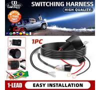 Kit cablaggio barra luminosa a LED CO LIGHT 20/18/16 AWG Cablaggio LED universale 12V 40A Interruttore relè per veicoli fuoristrada
