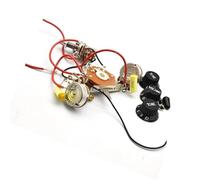 Kit Cablaggio Chitarra Elettrica 8 set di circuiti precablati con bobina 2T1V, interruttore push-pull a 5 velocità, cablaggio per chitarra, interruttore 500K