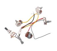 Kit Cablaggio Chitarra Elettrica Cablaggio del circuito di pickup 2T2V 500K Potenziometro Interruttore a tre vie per chitarra stile LP A17F