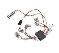 Kit Cablaggio Chitarra Elettrica Cablaggio per controllo tono chitarra equalizzatore attivo e passivo a tre bande circuito preamplificatore per basso elettrico pickup sostitutivo 24BD