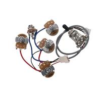 Kit Cablaggio Chitarra Elettrica Cablaggio precablato per chitarra facile da installare interruttore portatile a tre vie per musicisti da concerto