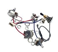 Kit Cablaggio Chitarra Elettrica Cablaggio precablato per pickup per chitarra elettrica LP SG DOT 1 set con 1 interruttore a levetta e 4 potenziometri