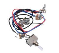 Kit Cablaggio Chitarra Elettrica Kit di cablaggio per pickup per chitarra elettrica LP con potenziometro 2T2V 500K con interruttore a tre vie