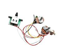 Kit Cablaggio Chitarra Elettrica Kit pre cablaggio per chitarra elettrica A500k B500K Potenziometro grande con albero da 18 mm interruttore a 3 posizioni controllo del volume e del tono