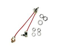 Kit Cablaggio Chitarra Elettrica Kit precablato M5TC con cablaggio a tre vie 1 volume 1 tono potenziometro da 500K per basso 6.35 passi