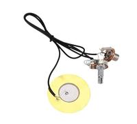 Kit Cablaggio Chitarra Elettrica Microfono con contatto piezoelettrico pickup in metallo da 50 mm precablato accessorio per chitarra.