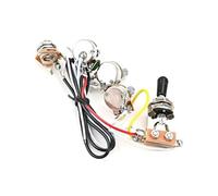 Kit Cablaggio Chitarra Elettrica Potenziometro per chitarra elettrica precablato a tre vie 500K doppio volume singolo tono P0UB