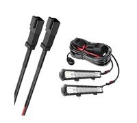 Kit cablaggio connettore DT 16AWG Barra luminosa a LED Interruttore di accensione/spegnimento 12V Relè di potenza Fusibile a lama per luce di lavoro a LED fuoristrada - 2 cavi