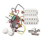 Kit Cablaggio Per Chitarra 1 Set Cablaggio Precablato 2T1V SSS/SSH 1T1V HH Pickup Humbucker Per Chitarra ST(HH B)