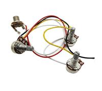 Kit Cablaggio Per Chitarra Basso Elettrico 2V1T Line Potenziometro 500K Assemblaggio Di Linea Cablaggio Per Chitarra Elettrica Cablaggio Precablato