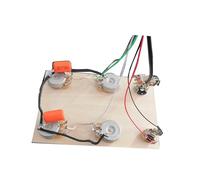 Kit Cablaggio Per Chitarra Cablaggio Di Amplificazione Per Regolazione Dei Bassi Della Linea LP Cablaggio Di Pre-assemblaggio Per Chitarra Elettrica Con Circuito Singolo Tagliato LP(LP A)