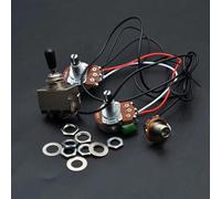 Kit Cablaggio Per Chitarra Cablaggio Per Chitarra Elettrica Precablato Due Pickup 500K Grandi Potenziometri Per Chitarra Elettrica LP