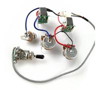 Kit Cablaggio Per Chitarra Cablaggio Per Chitarra Elettrica Senza Saldatura Plug-in Tone Cut Single Line Adatto Per Chitarra Elettrica Epi LP ST