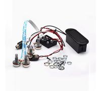 Kit Cablaggio Per Chitarra Kit Cablaggio Di Controllo Del Volume Master Attivo Di Linea Per Bassi A 3 Bande/2 Bande Alte Medie E Basse Frequenze(2-band)