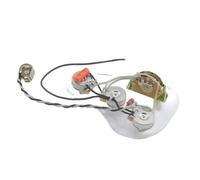 Kit Cablaggio Per Chitarra Kit Precablato Per Cablaggio Chitarra Elettrica (3 Potenziometri CTS In Ottone Da 250K + 5 Vie)(B)