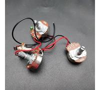 Kit Cablaggio Per Chitarra Per PB/JB Bass Cablaggio Kit Precablato Per Basso Elettrico Grandi Potenziometri Da 250K(2V1T)