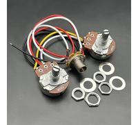 Kit Cablaggio Per Chitarra Per PB/JB Bass Cablaggio Kit Precablato Per Basso Elettrico Grandi Potenziometri Da 250K(1V1T)