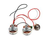 Kit Cablaggio Per Chitarra Per PB/JB Bass Kit Cablaggio Precablato Per Basso Elettrico Potenti Grandi Da 250K 1/2 Volume(1V1T)