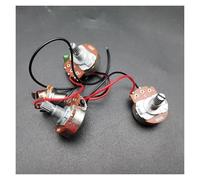 Kit Cablaggio Per Chitarra Per PB/JB Bass Kit Cablaggio Precablato Per Basso Elettrico Potenti Grandi Da 250K 1/2 Volume(2V1T)