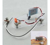 Kit Cablaggio Precablato Chitarra 1 set di cablaggio HH HSH per chitarra elettrica 2 potenziometri da 500K + 3 interruttori a 5 vie + (5-way)