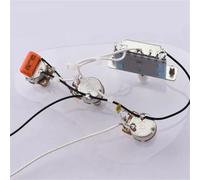 Kit Cablaggio Precablato Chitarra 1 set di cablaggio per chitarra elettrica SSS SSH con 3 potenziometri interruttori e (SSH Wiring)