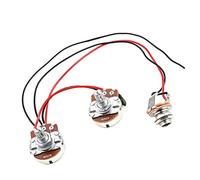 Kit Cablaggio Precablato Chitarra Circuito preamplificatore per basso Cablaggio per chitarra Parti attive Accessori musicali Affidabile e durevole Materiale metallico