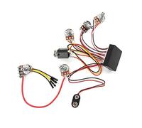 Kit Cablaggio Precablato Chitarra Circuito preamplificatore per basso elettrico a tre bande precablato con equalizzatore attivo e passivo