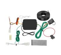 Kit cablaggio rimorchio 56434 compatibile con Toyota RAV4 2019-2024 Plug & Play con connettore a T piatto a 4 vie 12 V compatibile con Toyota RAV4 Prime 21-24