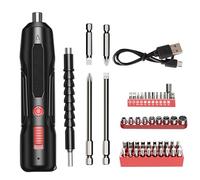 Kit cacciavite elettrico, cacciavite dinamometrico, ricarica USB di precisione, set elettrico portatile per uso domestico ad alta coppia per la riparazione di piccoli elettrodomestici