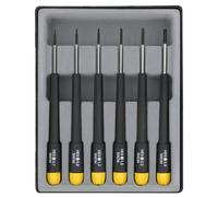 DONAU 280-63 - Set di cacciaviti, esagonale, 6 pezzi