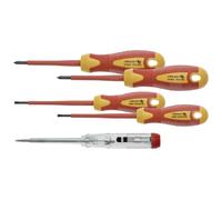 Kit Cacciaviti Isolati per Elettricista 1000V Acciaio S2 HT1S994