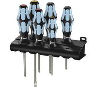 Set di 6 cacciaviti Kraftform WERA 3334/3350/3355/6 Rack
